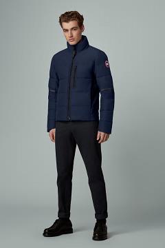 Chamarras Canada Goose Hombre Outlet - HyBridge Chaqueta De Plumas Azul Oscuro Marino NR9061253